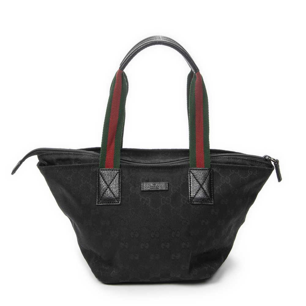 Gucci Small Web Trapeze Tote